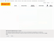 Tablet Screenshot of pirelli.ch