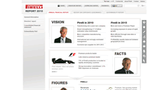 Desktop Screenshot of annual-financial-report-2010.pirelli.com