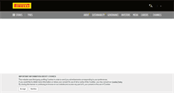 Desktop Screenshot of pirelli.com
